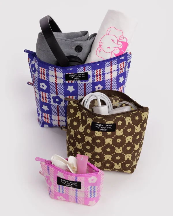 Go Pouch Set - Sandy Liang - Size: OS