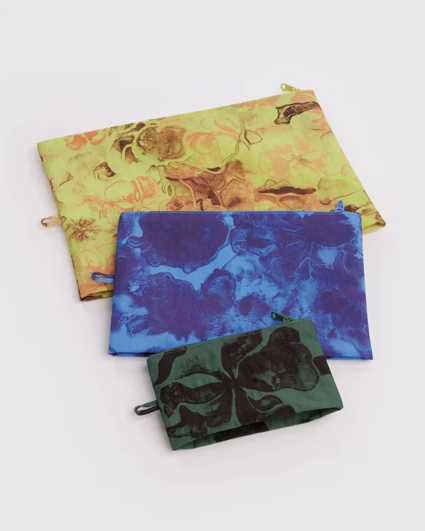 Go Pouch Set - Ruth Asawa Mix - Material: heavyweight-nylon