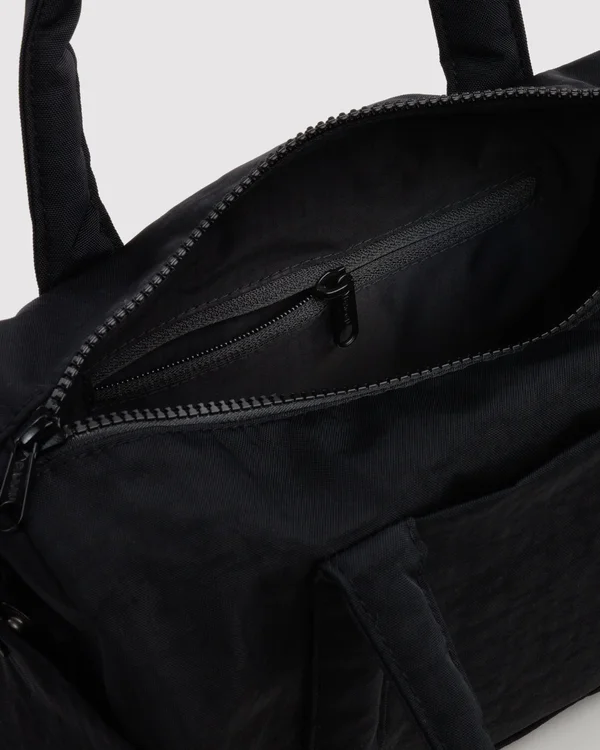 Nylon Duffle Bag - Black - Material: heavyweight-nylon