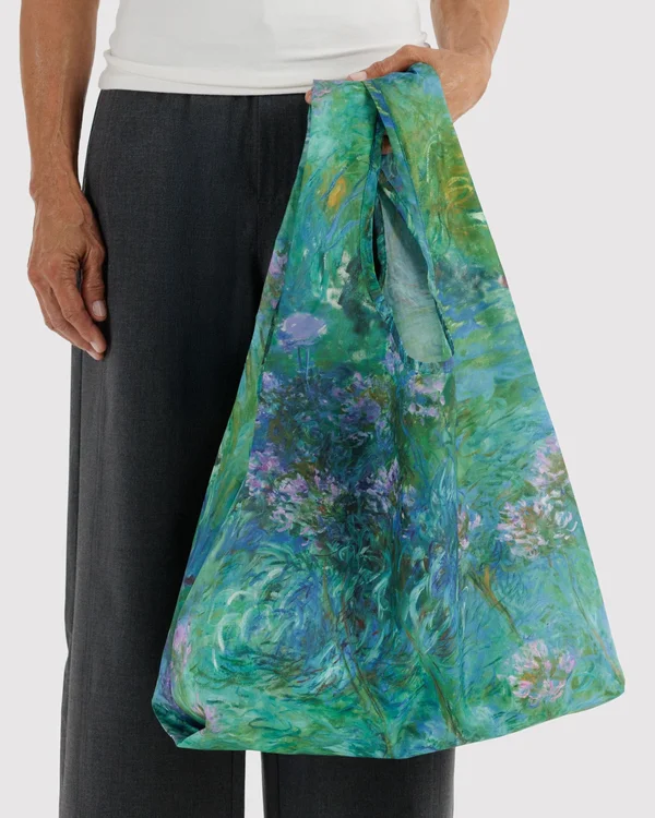 Standard Baggu - Agapanthus Claude Monet - Material: ripstop-nylon