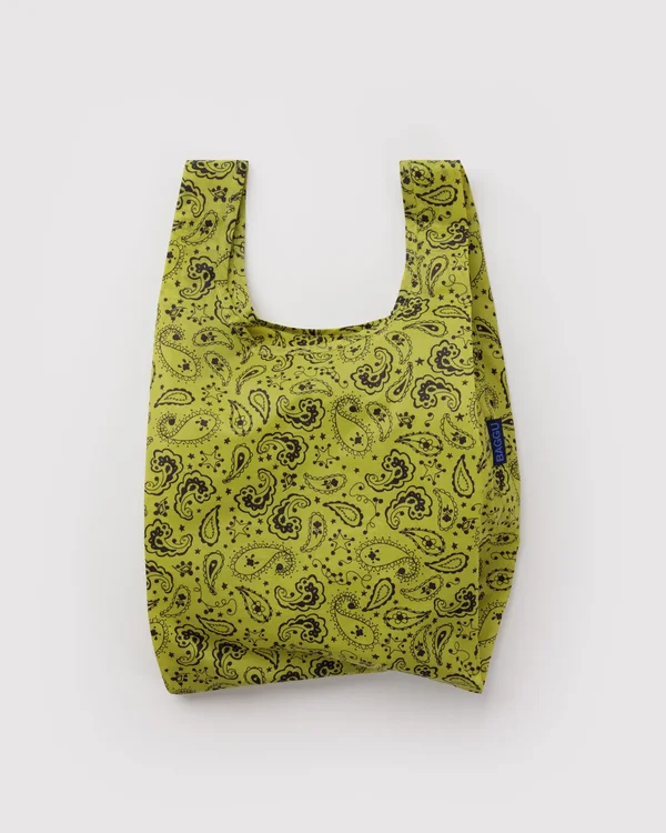 Baby Baggu - Chartreuse Paisley