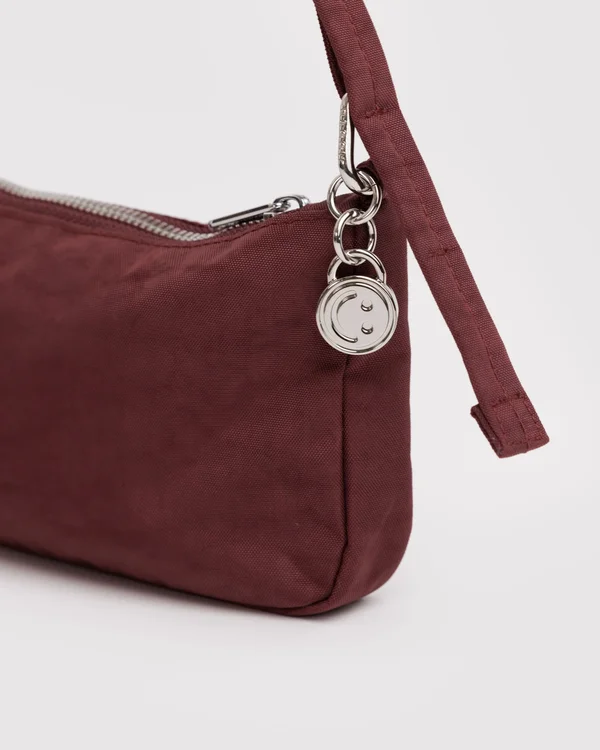 Nylon Pochette - Sale - Mahogany