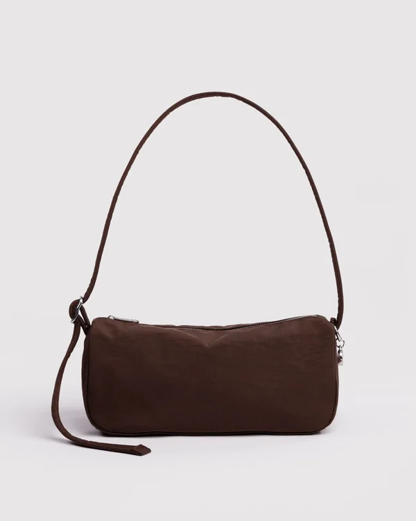 Nylon Loaf Bag - Coffee - Material: heavyweight-nylon