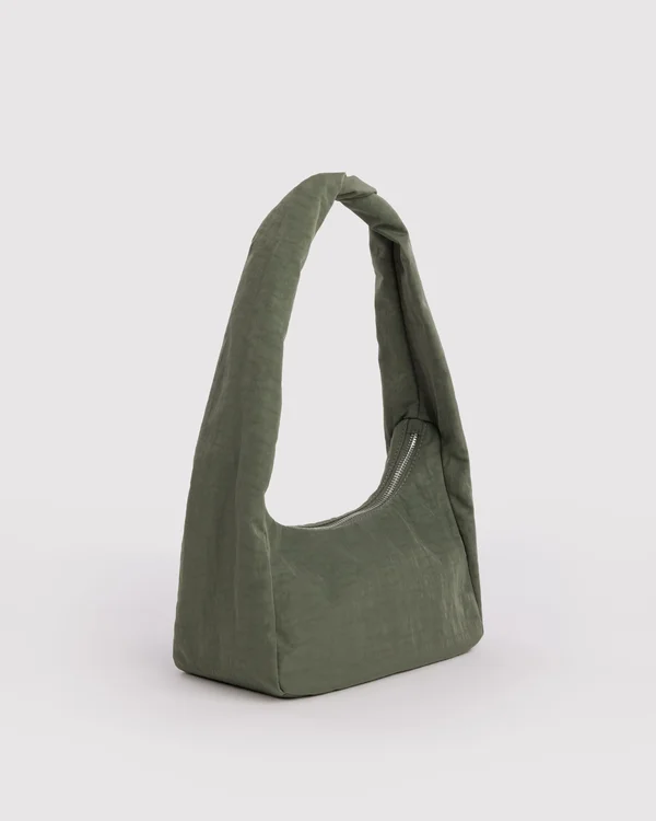 Small Nylon Meringue Bag - Caper - Material: heavyweight-nylon