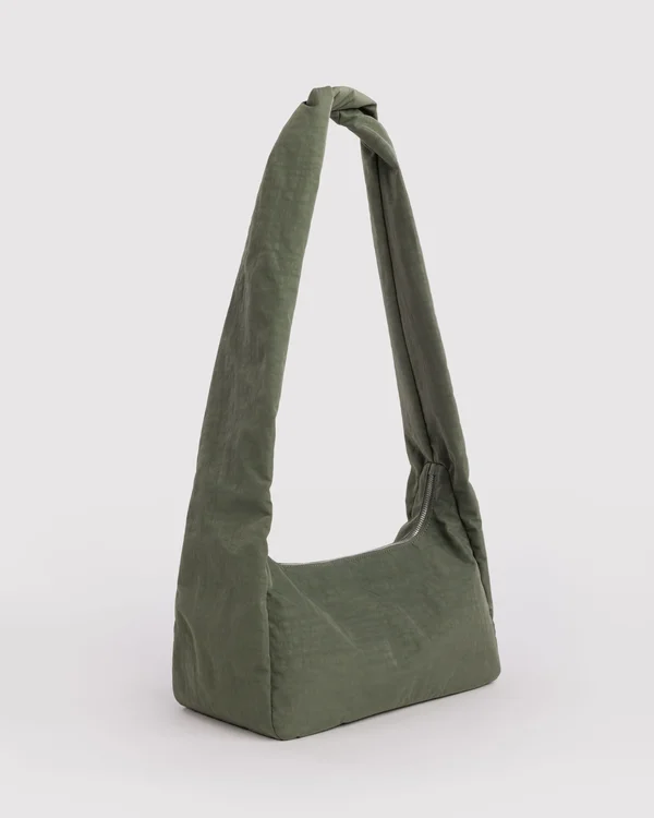 Nylon Meringue Bag - Caper - Size: OS