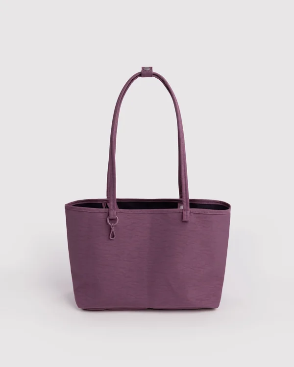 Medium Nylon Reversible Tote - Wild Plum Mix - Material: heavyweight-nylon