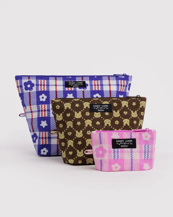 Go Pouch Set - Sandy Liang - Size: OS